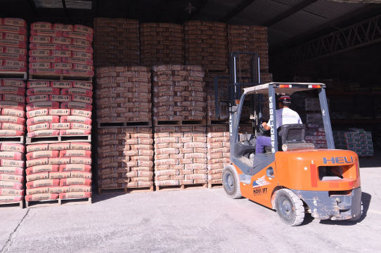 Materiales gruesos para obra y construcción