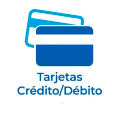 Pago con tarjetas de crédito y débito